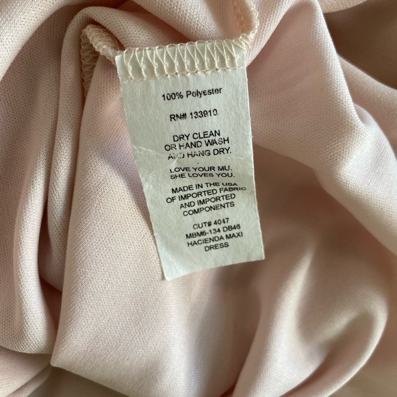 Show Me Your MuMu Hacienda MaXi Dress/ Dusty Blush - Picture 7 of 9